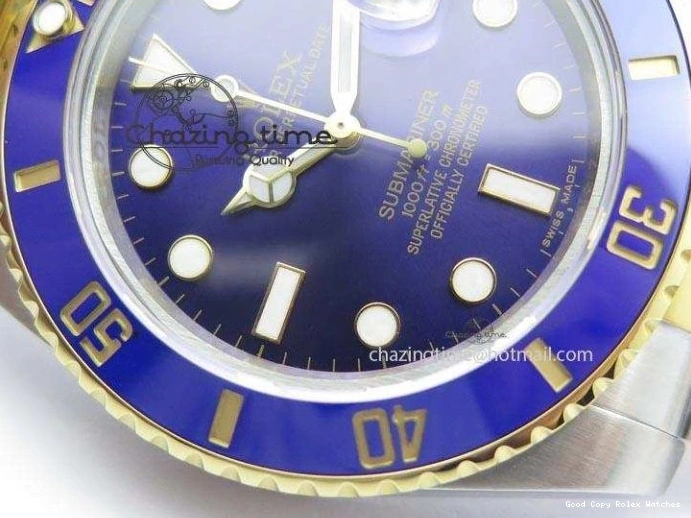 Good Copy Rolex Watches Blue Dial Best Swiss Maker ETA TT Breathable 3938 Submariner BP Edition 1230
